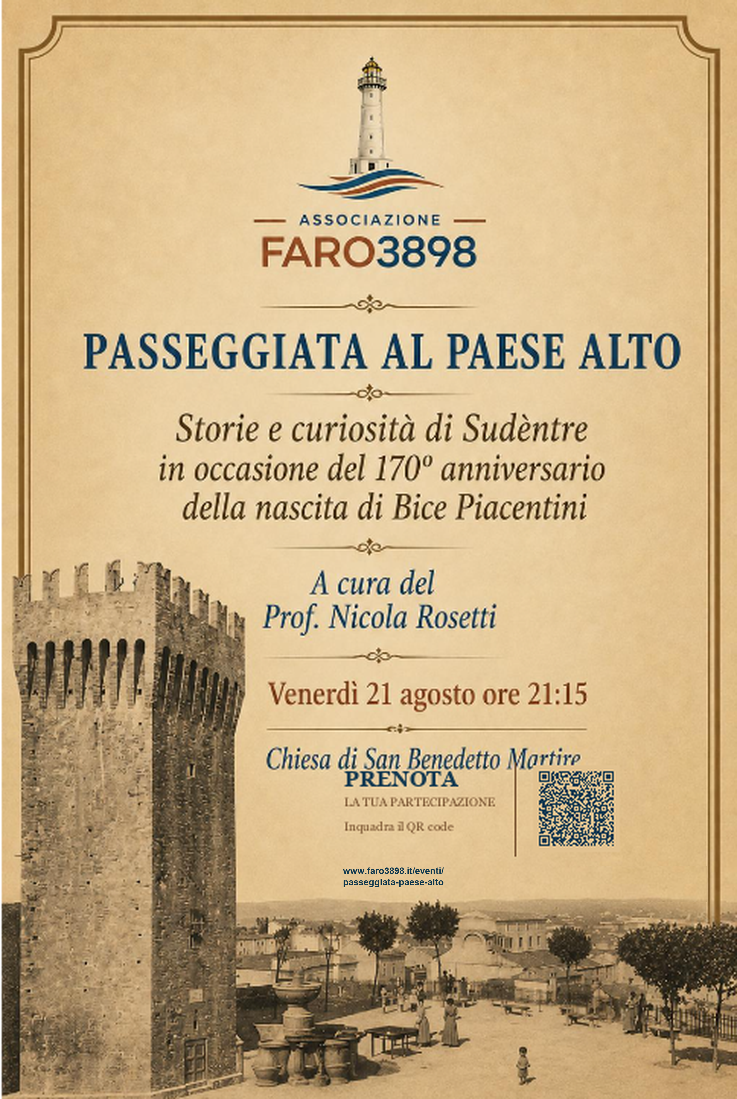 Locandina: Passeggiata al Paese Alto